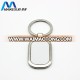 custom logo promotional price rectangle sublimation metal blank keychain